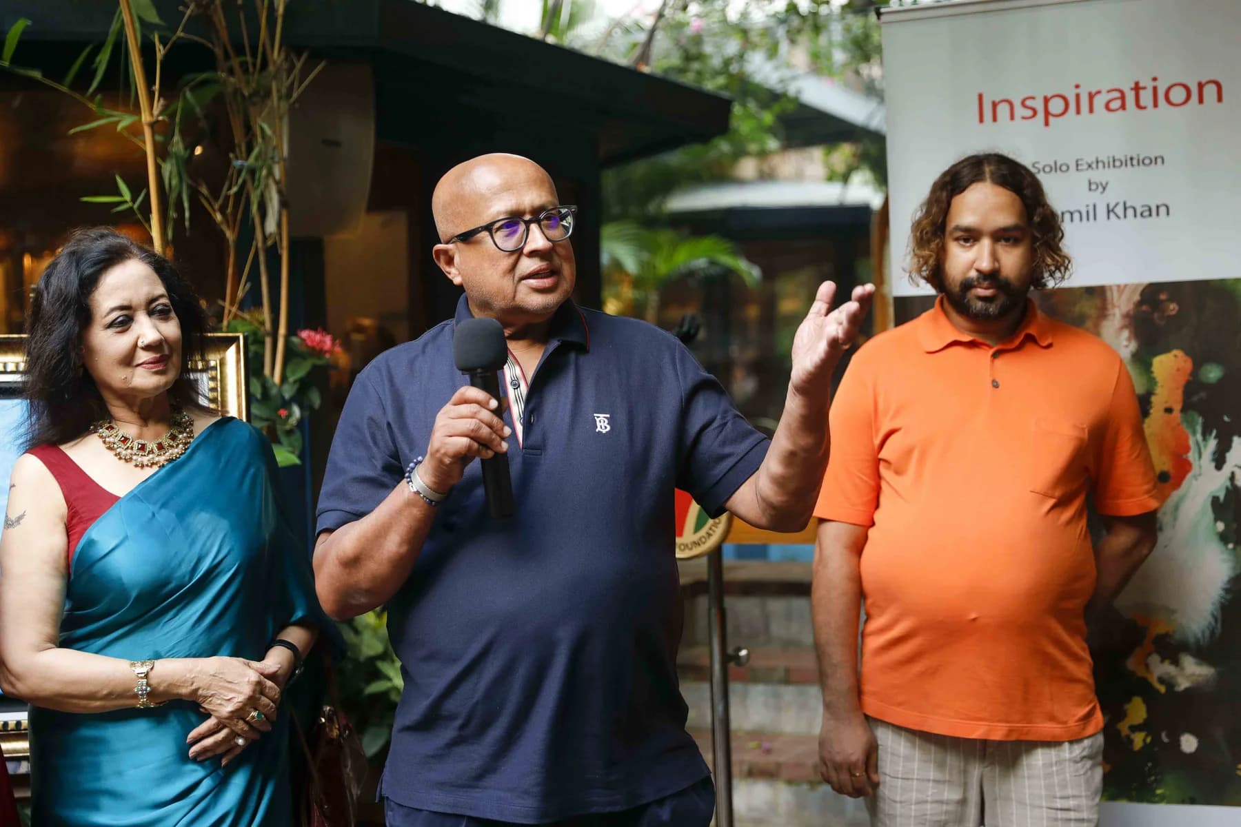 Remarks at the opening — Inspiration, a solo exhibition by Jamil Khan at Gallery Cosmos