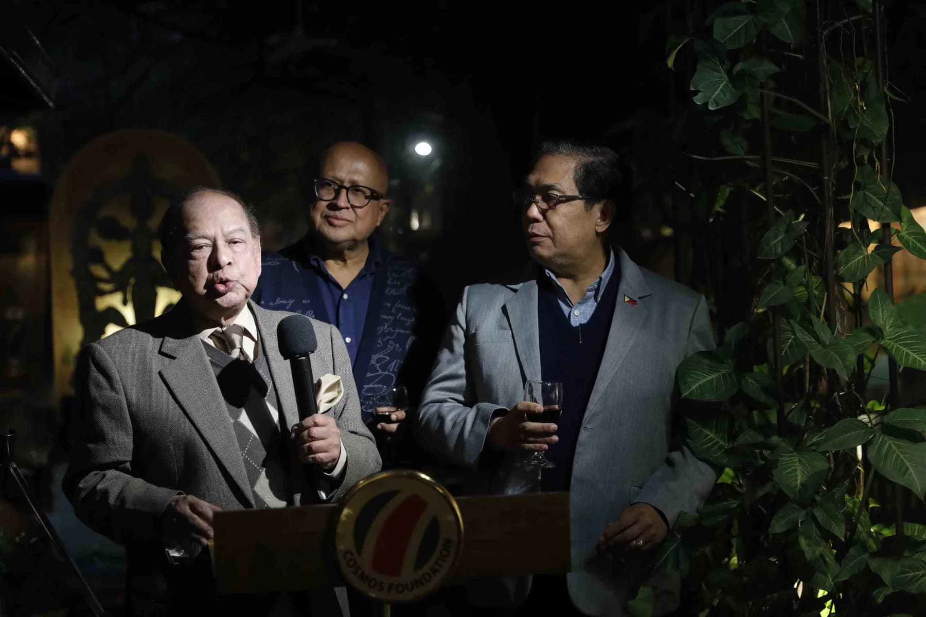 Remarks at the opening — Rickshaw Art Exhibition at Gallery Cosmos